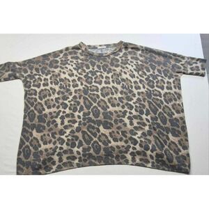 Cherish women's plus size animal print short sleeve sweatshirt No size Tag